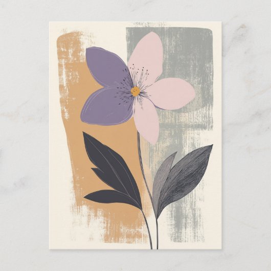 パステルフローラインスティルネス#092 ポストカード (正面)