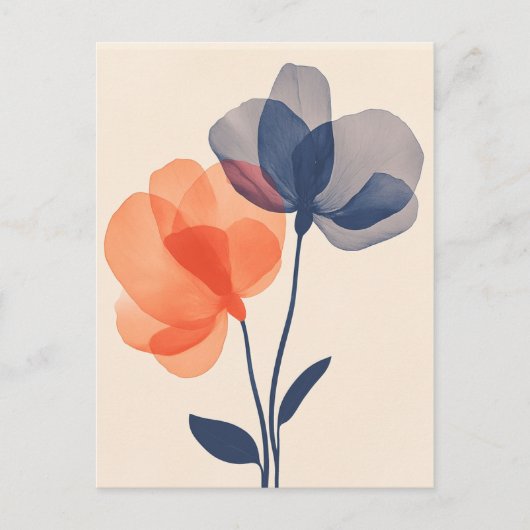 パステルフローラインスティルネス#094 ポストカード (正面)