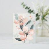 パステルフローラインスティルネス#097 ポストカード (スタンド正面)