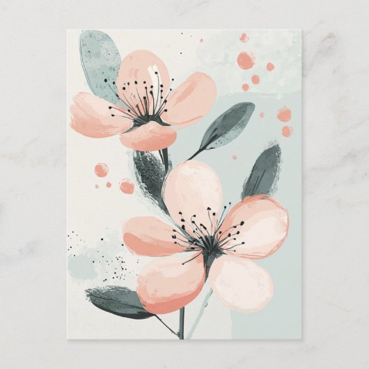 パステルフローラインスティルネス#097 ポストカード (正面)