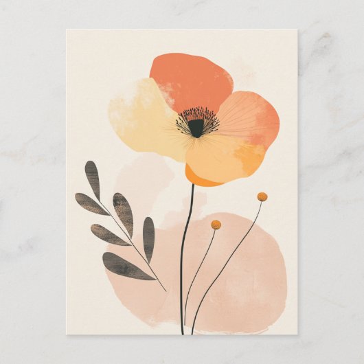 パステルフローラインスティルネス#099 ポストカード (正面)