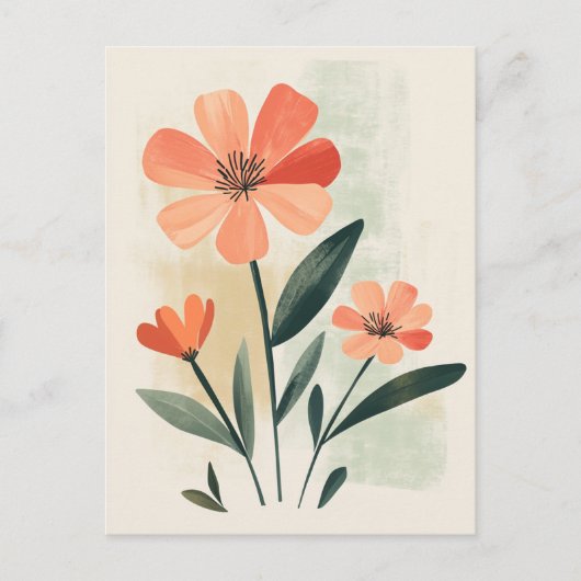 パステルフローラインスティルネス#105 ポストカード (正面)