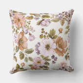 パステルフローラインスパイアヴィンテージ審美花 クッション (裏面)