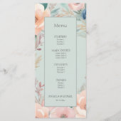 パステルフローラエレガンス結婚ズ メニュー (正面)