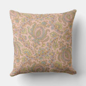 パステルフローラオンピンク装飾用クッション クッション (裏面)