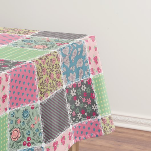パステルフローラキルトスクウェア テーブルクロス (インサイチュ)