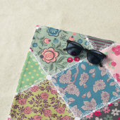 パステルフローラキルトスクウェア ビーチタオル (インサイチュ)