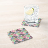 パステルフローラキルトスクウェア ペーパーコースター (インサイチュ)