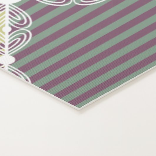 パステルフローラキルトスクウェア ヨガマット (詳細)