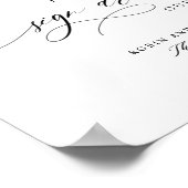 パステルフローラゲスト「サインのまわりに」ボードサイン ポスター (角)