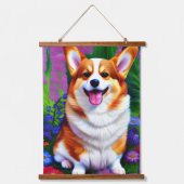 パステルフローラコルギシェルパ 吊り下げ型タペストリー (正面)