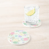 パステルフローラサンドストーンコースター コースター (側面)