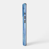 パステルフローラスワーズ iPhoneケース (左側面)