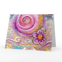 パステルフローラスワールズミニチュアアイボリー真珠とティ