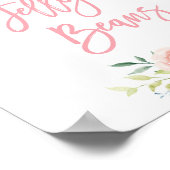 パステルフローラゼリー豆推測ゲームの看板8x10 ポスター (角)