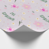 パステルフローラハイ春ラッピング紙 ラッピングペーパー (角)