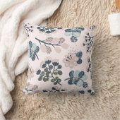 パステルフローラバイデザイン装飾用クッション クッション (ブランケット)