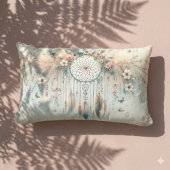 パステルフローラバタフライドリームキャッチャー ランバークッション