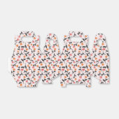 パステルフローラバドボタニカルパターン フェイバーボックス (折り畳みなし)