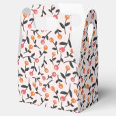 パステルフローラバドボタニカルパターン フェイバーボックス (オープン)