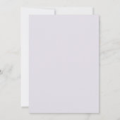 パステルフローラパンパスグラスブライダルシャワー 招待状 (裏面)