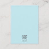 パステルフローラブーケブックマーク聖なる書物、 経典バイブル アドバイスカード (裏面)