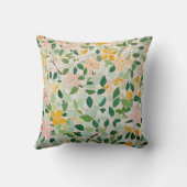 パステルフローラモザイクガーデン クッション (裏面)