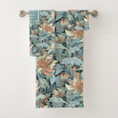 パステルフローラモリスインスパイアバスタオル バスタオルセット (インサイチュ)