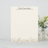 パステルフローラ縁ど レターヘッド (スタンド正面)