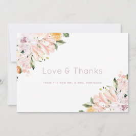 パステルフローラ サンキューカード