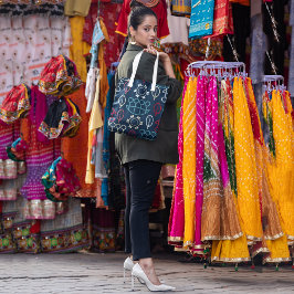 パステルフローラ トートバッグ