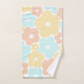 パステルフローラ バスタオルセット (ハンドタオル)