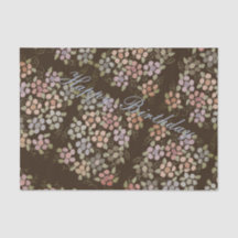 パステルフローラ パターン（の模様が）ある