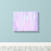 パステルブラシストローク抽象芸術アート キャンバスプリント (インサイチュ (ウッドフロア))