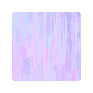 パステルブラシストローク抽象芸術アート メタルプリント