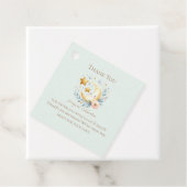 パステルブルーかわいい月1st誕生日 フェイバータグ (インサイチュ)