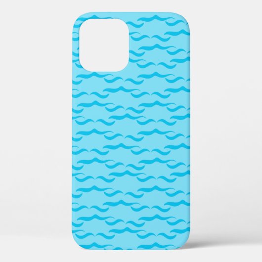 パステルブルーの海の波 平和な大洋 Case-Mate iPhoneケース (裏面)