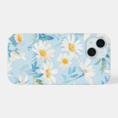 パステルブルーの美しさ iPhone 15ケース (裏面横)
