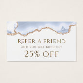 パステルブルーアゲート紹介カード (正面)