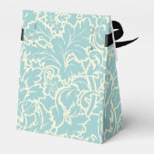 パステルブルーアンドクレメフローラダマスク フェイバーボックス (裏面サイド)