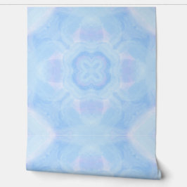 パステルブルーウォーターカラージオメトリック 壁紙