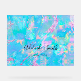 パステルブルーオパール アクリルサイン