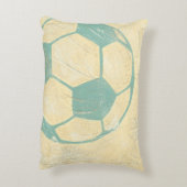 パステルブルーサッカーボールバイチャリティリアザリス アクセントクッション (裏面(縦))