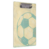 パステルブルーサッカーボールバイチャリティリアザリス クリップボード (右)