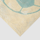 パステルブルーサッカーボールバイチャリティリアザリス 薄葉紙 (詳細)