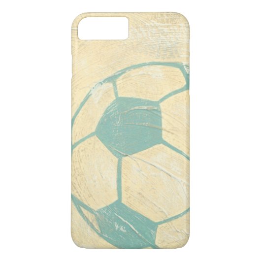 パステルブルーサッカーボールバイチャリティリアザリス Case-Mate iPhoneケース (裏面)
