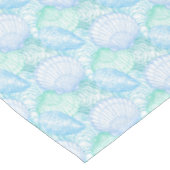 パステルブルーシーシェル テーブルクロス (アングル)