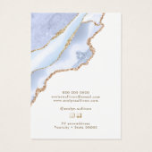 パステルブルージュエリーディスプレイカード (裏面)