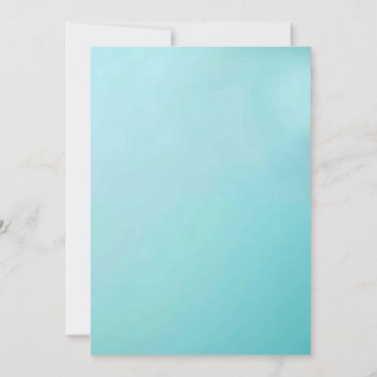 パステルブルースニーカー2ndバースデーボーイ 招待状 (裏面)