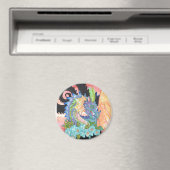 パステルブルーバラドラゴン マグネット (インサイチュ (食洗機))